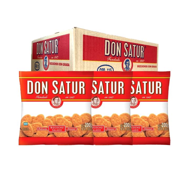 GALLETITAS DON SATUR BIZCOCHO DE GRASA x30U. edg